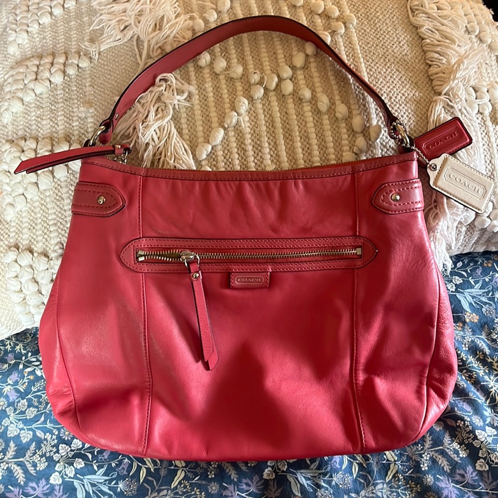 Coach pink bag